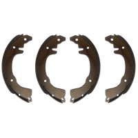 Panhard PL17 - 4 Rear Shoes - Standard Lining - Shoes Width 30mm, New Lining Thickness 5mm. Lining Service on your Old Parts.