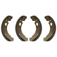 Vespa 400 - 4 Mâchoires Avant ou Arrière - Garniture Verte - Mâchoires Largeur 29.5mm, Garniture Neuve Epaisseur 5mm. Prestation de Garnissage sur vos Anciennes Pieces.