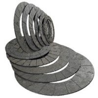 Standard Clutch Disc Lining 200 x 130 x 3.4. Individually. Undrilled Disc.