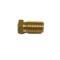 Vis pour Tube de Frein 3.5 mm Citroën. M8 x 1.25. Laiton.