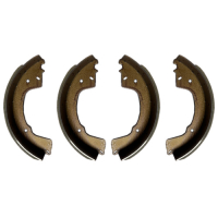 Renault Amiral, Frégate, Caravelle, Transfluide - 4 Mâchoires Avant - Garniture Standard - Mâchoires Largeur 65mm, Garniture Neuve Epaisseur 5mm. Prestation de Garnissage sur vos Anciennes Pieces.