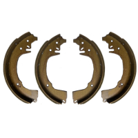 Peugeot 403L, 403U - 4 Front or Rear Brake Shoes - Standard Trim - 50mm Wide Brake Shoes, 5mm Thick New Brake Shoes. Re-upholstery Service for Your Old Parts.