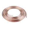 Annealed Copper Tube. External Diameter 1/4", 6.35mm. Per Meter.