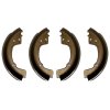 Renault Amiral, Frégate, Caravelle, Transfluide - 4 Mâchoires Avant - Garniture Standard - Mâchoires Largeur 65mm, Garniture Neuve Epaisseur 5mm. Prestation de Garnissage sur vos Anciennes Pieces.