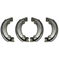 Peugeot Triporteur 57TM  - 4 Mâchoires Avant - Garniture Standard - Mâchoires Largeur 30mm, Garniture Neuve Epaisseur 3mm. Prestation de Garnissage sur vos Anciennes Pieces.